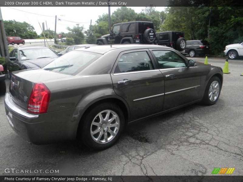 Dark Titanium Metallic / Dark Slate Gray 2009 Chrysler 300 C HEMI