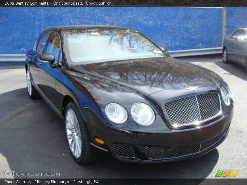 Onyx / Saffron 2009 Bentley Continental Flying Spur Speed