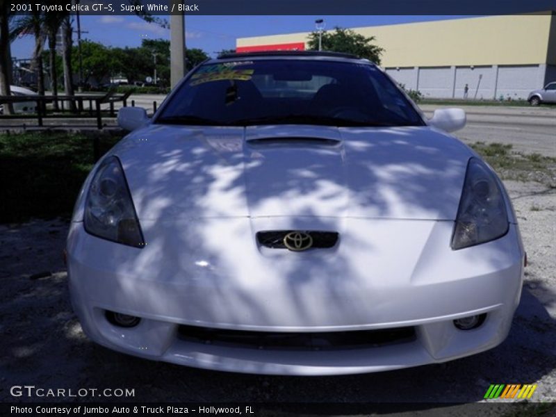 Super White / Black 2001 Toyota Celica GT-S
