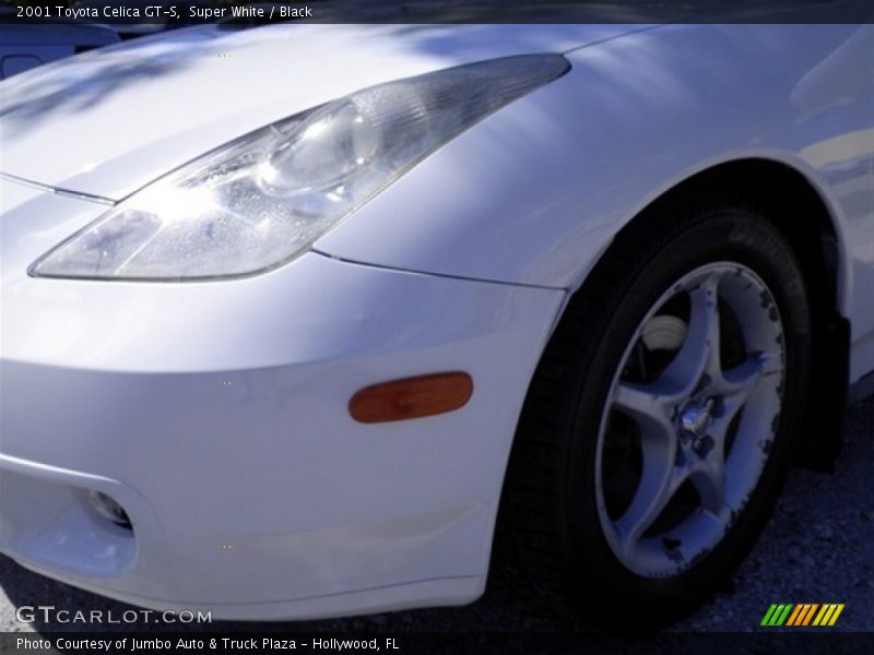 Super White / Black 2001 Toyota Celica GT-S