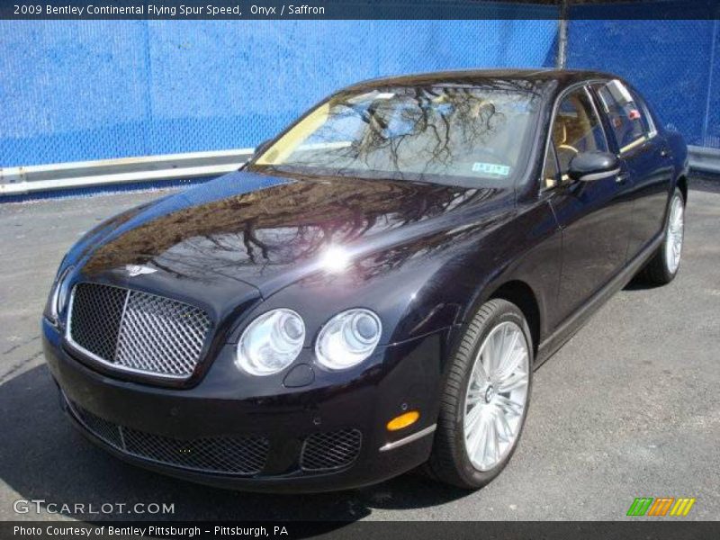 Onyx / Saffron 2009 Bentley Continental Flying Spur Speed
