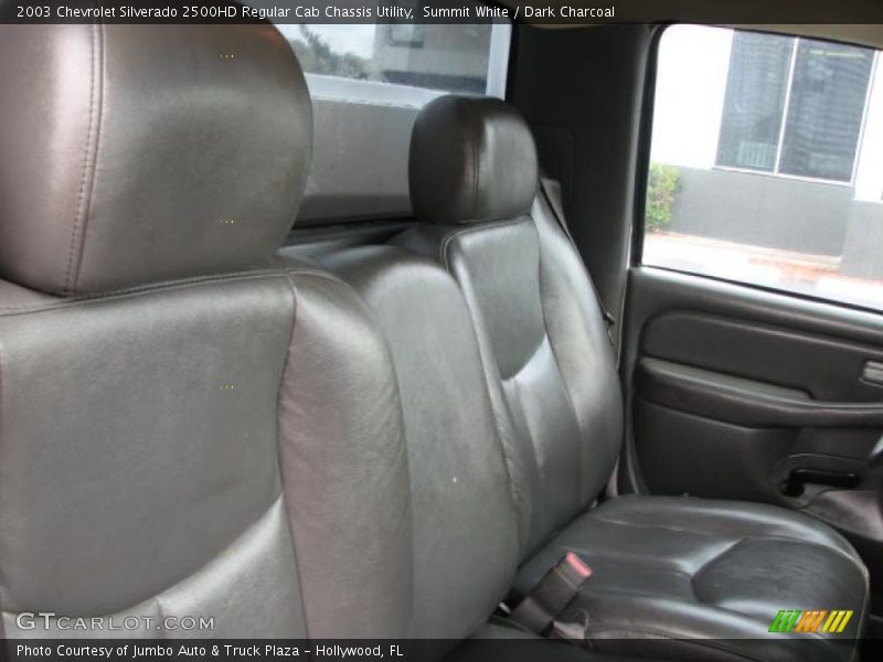 Summit White / Dark Charcoal 2003 Chevrolet Silverado 2500HD Regular Cab Chassis Utility