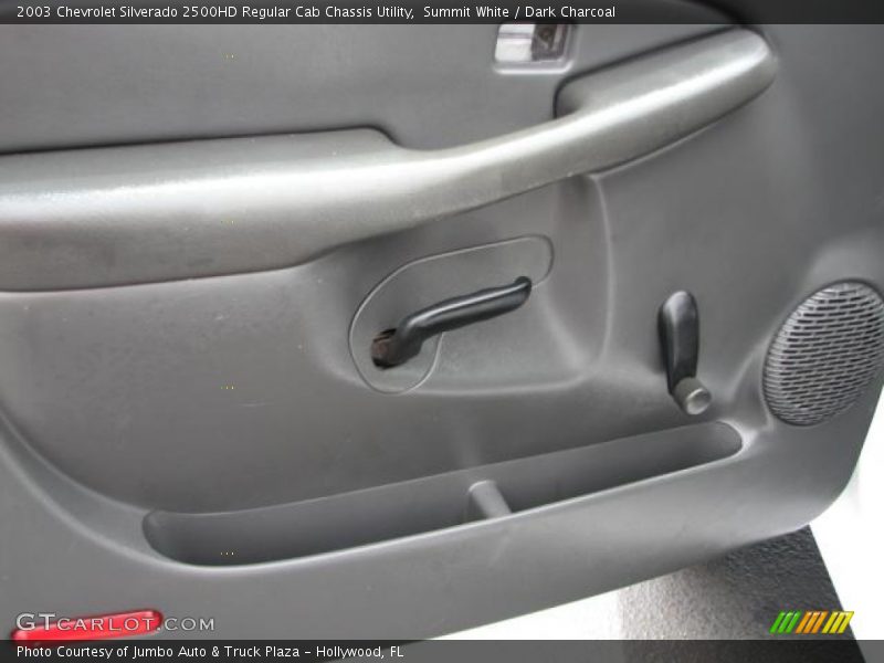 Summit White / Dark Charcoal 2003 Chevrolet Silverado 2500HD Regular Cab Chassis Utility