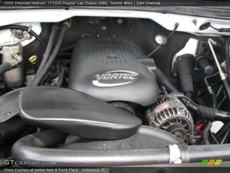  2003 Silverado 2500HD Regular Cab Chassis Utility Engine - 6.0 Liter OHV 16-Valve Vortec V8
