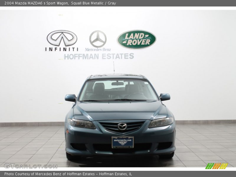 Squall Blue Metallic / Gray 2004 Mazda MAZDA6 s Sport Wagon