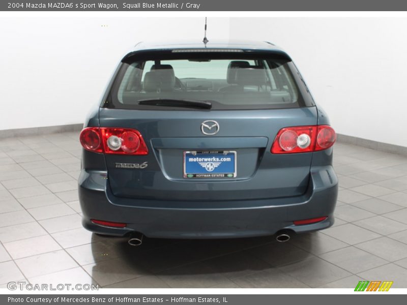 Squall Blue Metallic / Gray 2004 Mazda MAZDA6 s Sport Wagon