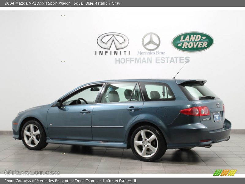 Squall Blue Metallic / Gray 2004 Mazda MAZDA6 s Sport Wagon
