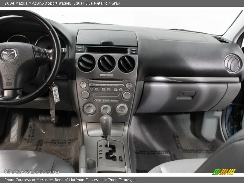 Squall Blue Metallic / Gray 2004 Mazda MAZDA6 s Sport Wagon