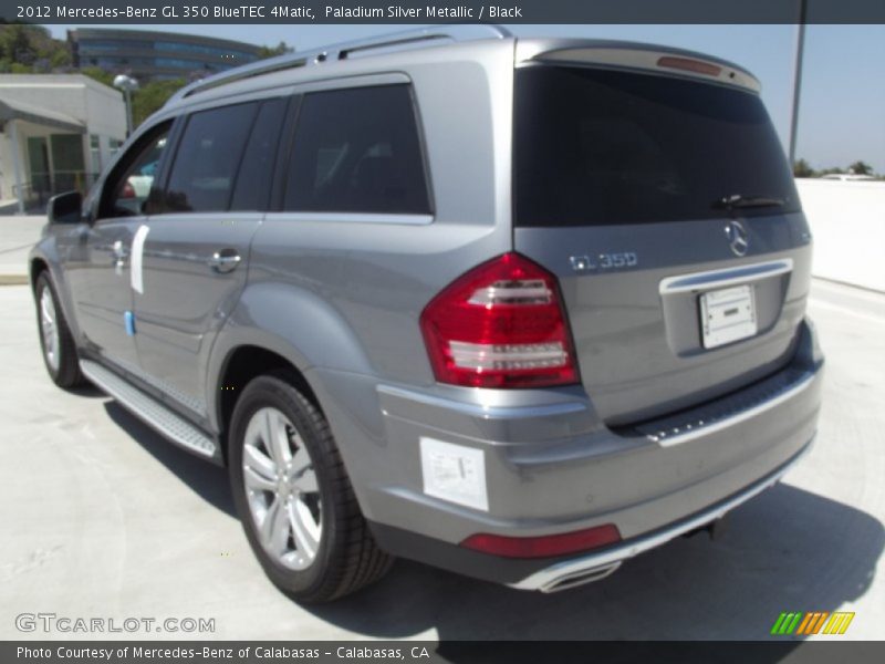 Paladium Silver Metallic / Black 2012 Mercedes-Benz GL 350 BlueTEC 4Matic