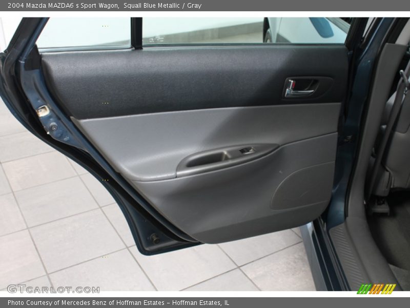 Squall Blue Metallic / Gray 2004 Mazda MAZDA6 s Sport Wagon
