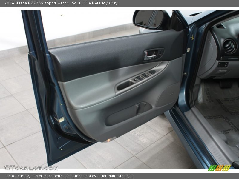 Squall Blue Metallic / Gray 2004 Mazda MAZDA6 s Sport Wagon