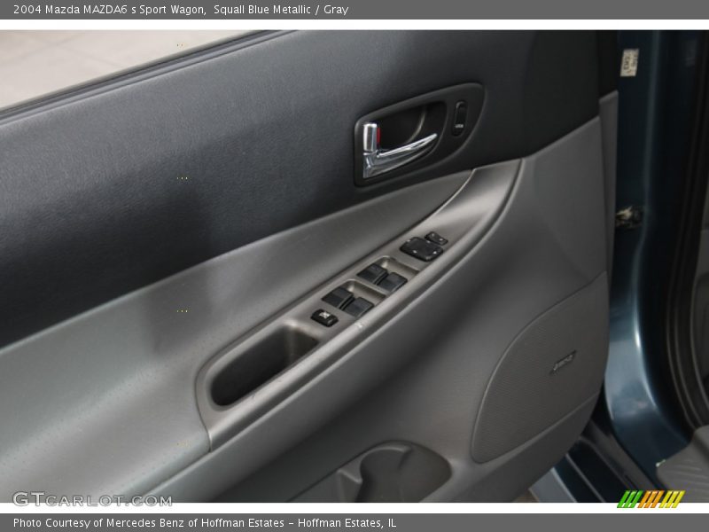 Squall Blue Metallic / Gray 2004 Mazda MAZDA6 s Sport Wagon