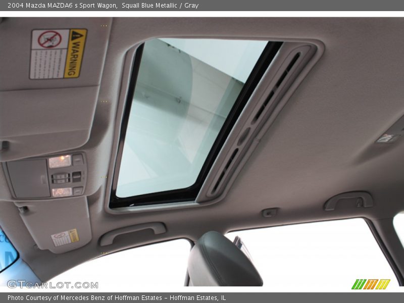 Squall Blue Metallic / Gray 2004 Mazda MAZDA6 s Sport Wagon
