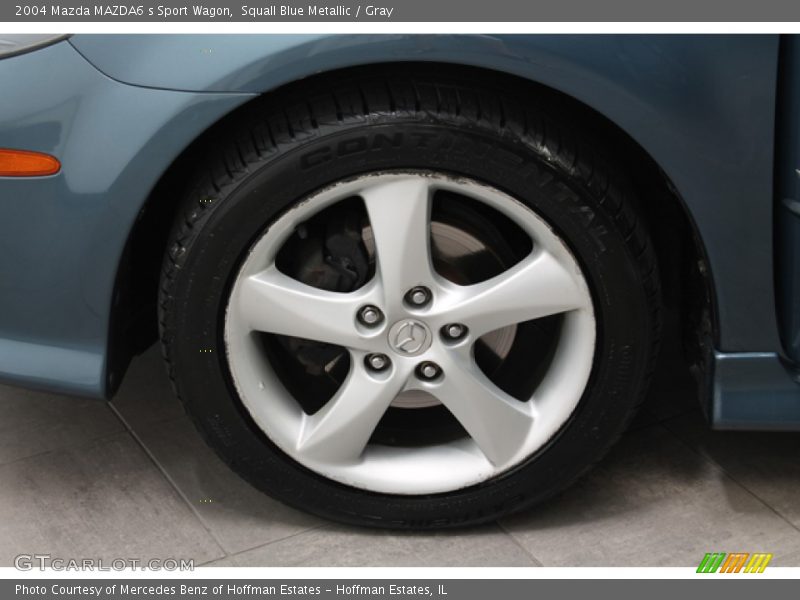 Squall Blue Metallic / Gray 2004 Mazda MAZDA6 s Sport Wagon