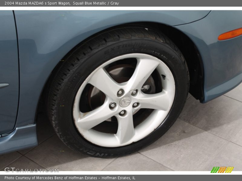 Squall Blue Metallic / Gray 2004 Mazda MAZDA6 s Sport Wagon
