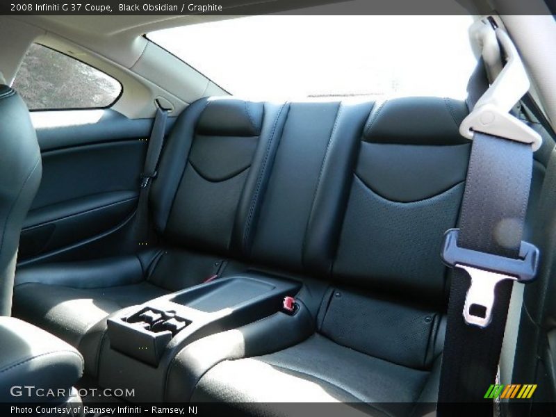 Black Obsidian / Graphite 2008 Infiniti G 37 Coupe