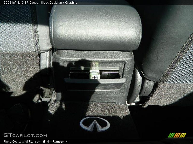 Black Obsidian / Graphite 2008 Infiniti G 37 Coupe