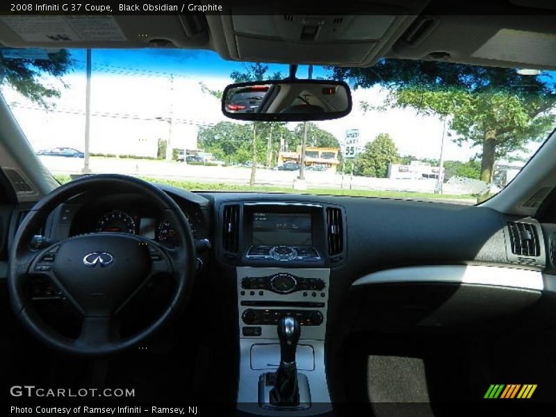 Black Obsidian / Graphite 2008 Infiniti G 37 Coupe