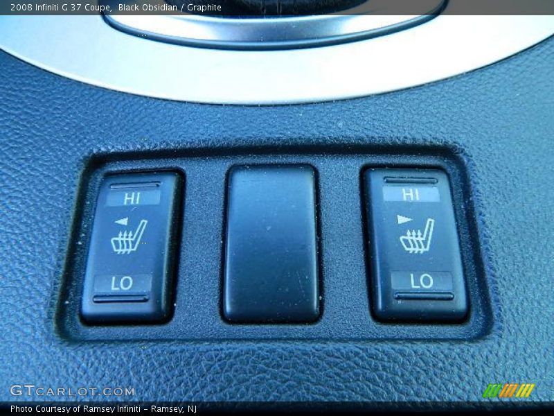 Black Obsidian / Graphite 2008 Infiniti G 37 Coupe