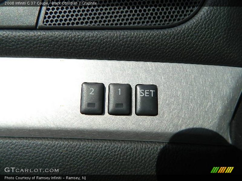 Black Obsidian / Graphite 2008 Infiniti G 37 Coupe