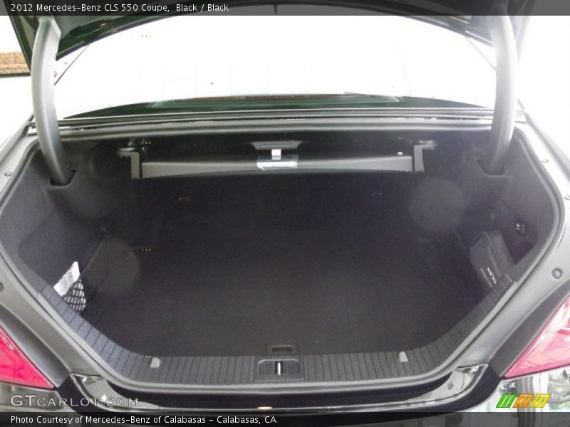 Black / Black 2012 Mercedes-Benz CLS 550 Coupe
