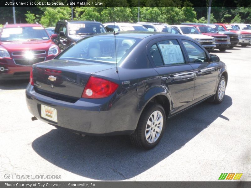 Slate Metallic / Gray 2009 Chevrolet Cobalt LS Sedan