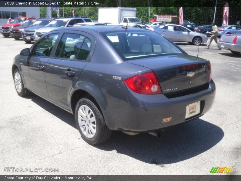 Slate Metallic / Gray 2009 Chevrolet Cobalt LS Sedan