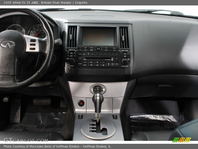 Brilliant Silver Metallic / Graphite 2005 Infiniti FX 35 AWD