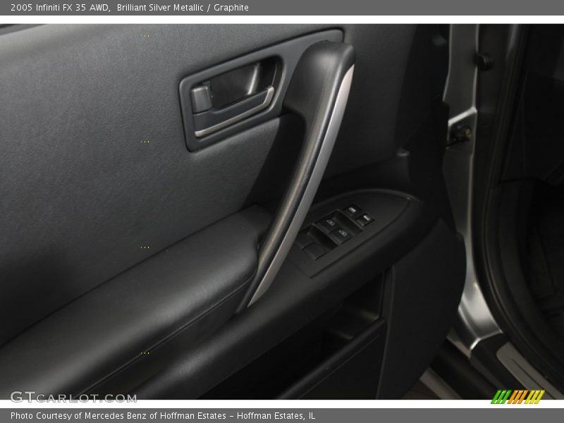 Brilliant Silver Metallic / Graphite 2005 Infiniti FX 35 AWD