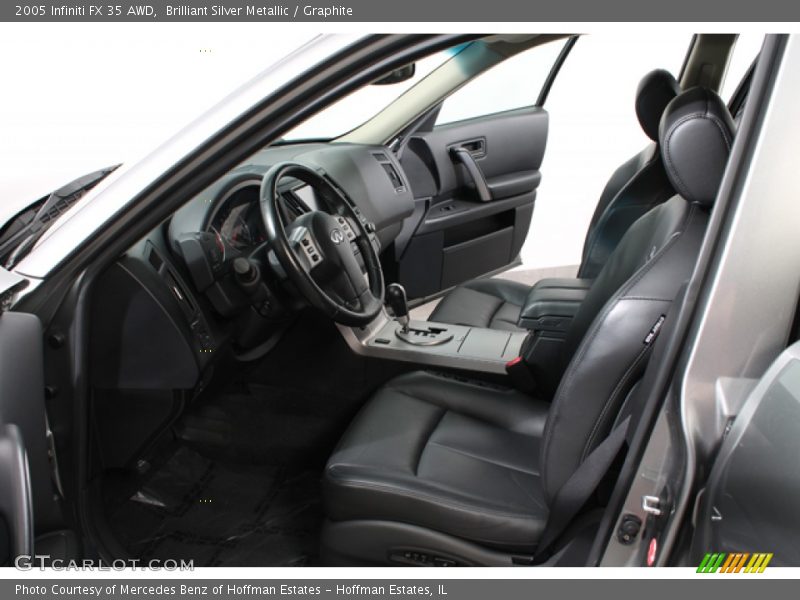  2005 FX 35 AWD Graphite Interior
