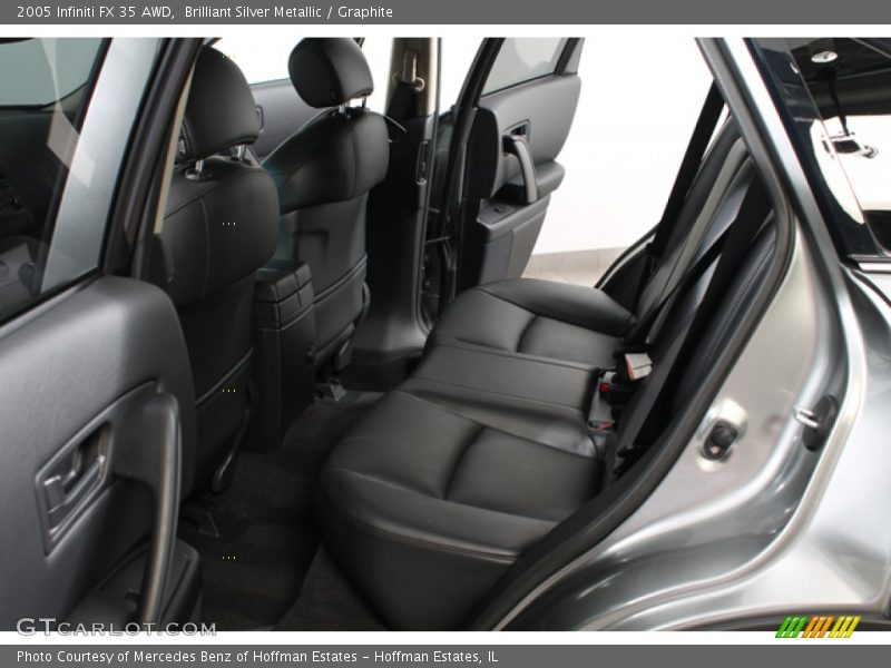 Brilliant Silver Metallic / Graphite 2005 Infiniti FX 35 AWD