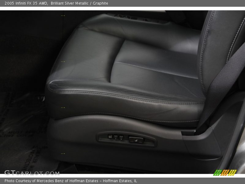 Brilliant Silver Metallic / Graphite 2005 Infiniti FX 35 AWD