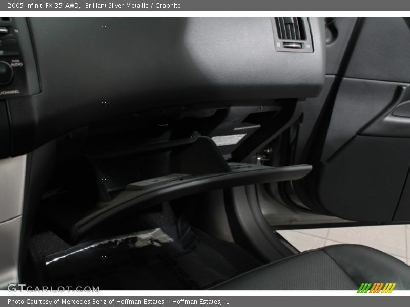 Brilliant Silver Metallic / Graphite 2005 Infiniti FX 35 AWD