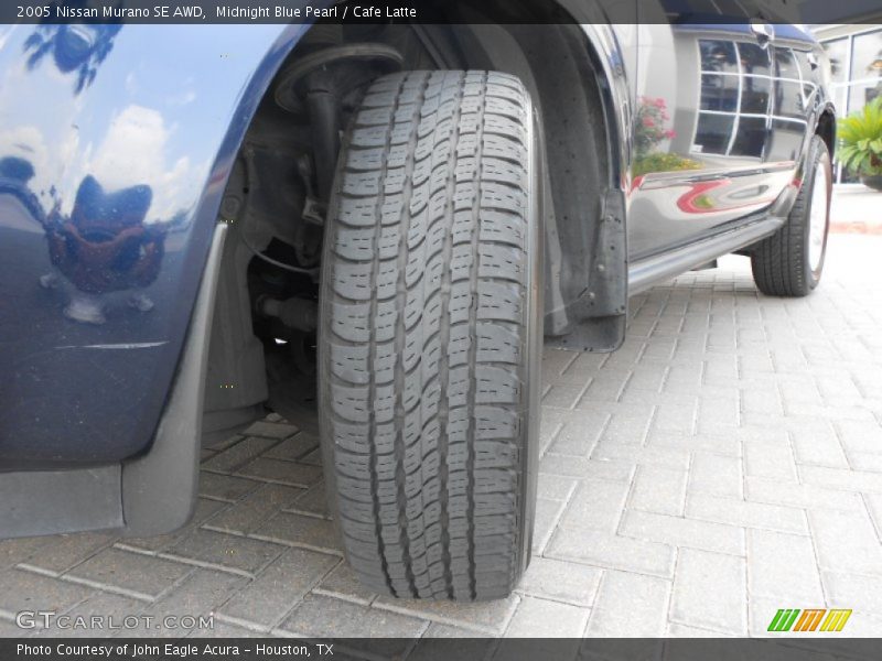 Midnight Blue Pearl / Cafe Latte 2005 Nissan Murano SE AWD