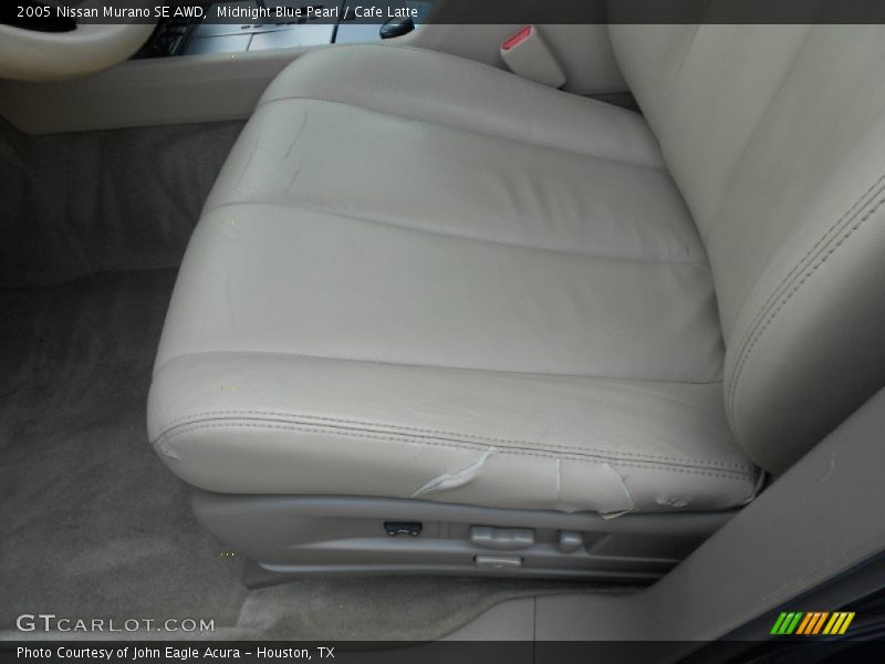 Midnight Blue Pearl / Cafe Latte 2005 Nissan Murano SE AWD