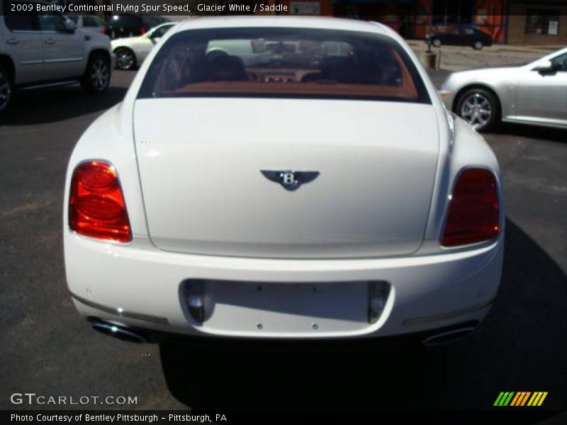 Glacier White / Saddle 2009 Bentley Continental Flying Spur Speed