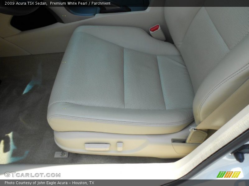 Premium White Pearl / Parchment 2009 Acura TSX Sedan