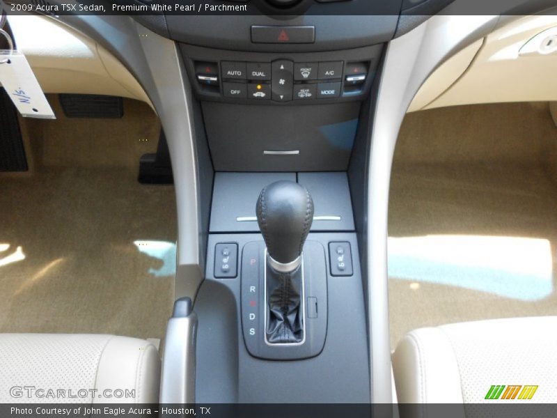 Premium White Pearl / Parchment 2009 Acura TSX Sedan