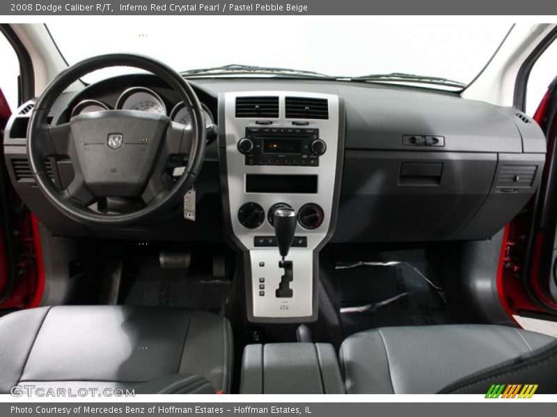 Inferno Red Crystal Pearl / Pastel Pebble Beige 2008 Dodge Caliber R/T