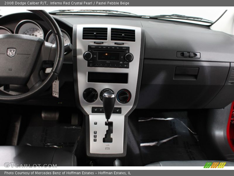 Inferno Red Crystal Pearl / Pastel Pebble Beige 2008 Dodge Caliber R/T