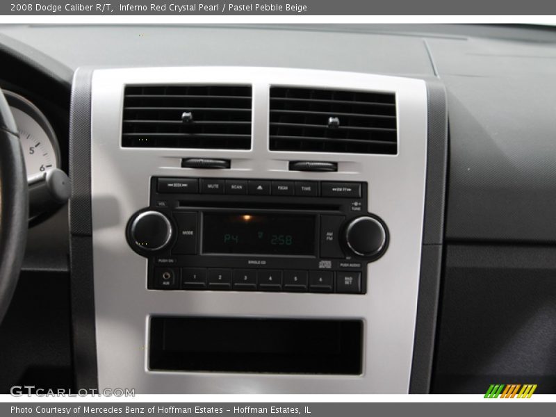 Inferno Red Crystal Pearl / Pastel Pebble Beige 2008 Dodge Caliber R/T