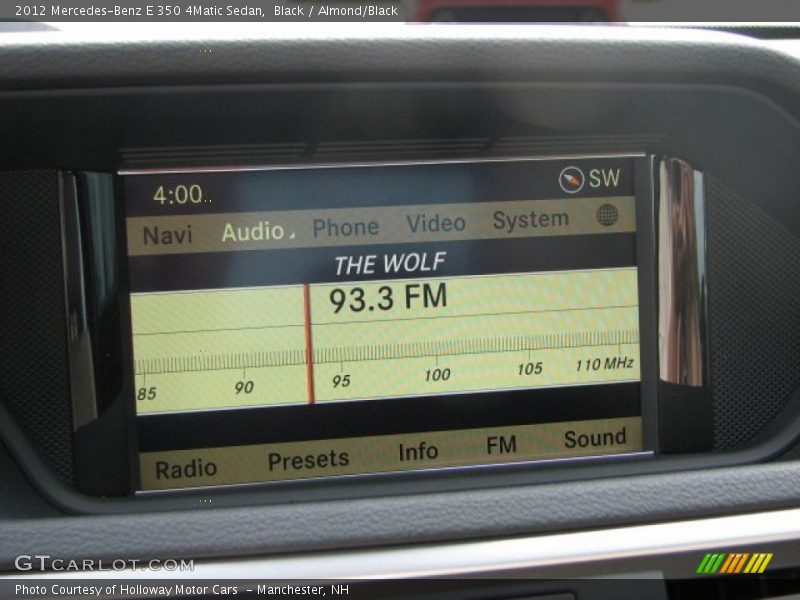 Black / Almond/Black 2012 Mercedes-Benz E 350 4Matic Sedan