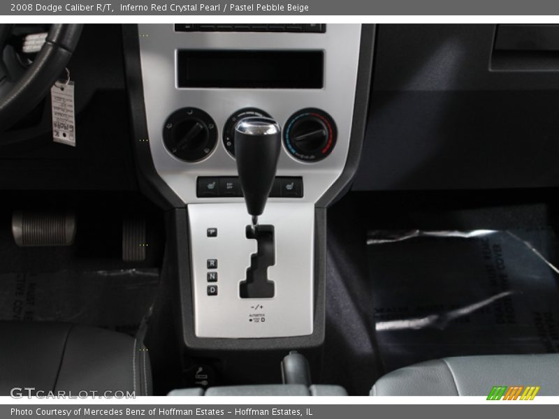 Inferno Red Crystal Pearl / Pastel Pebble Beige 2008 Dodge Caliber R/T