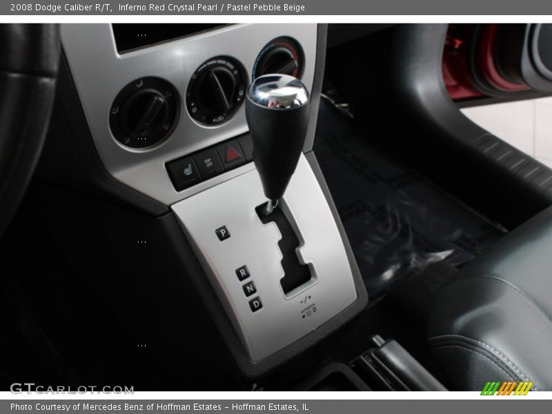 Inferno Red Crystal Pearl / Pastel Pebble Beige 2008 Dodge Caliber R/T