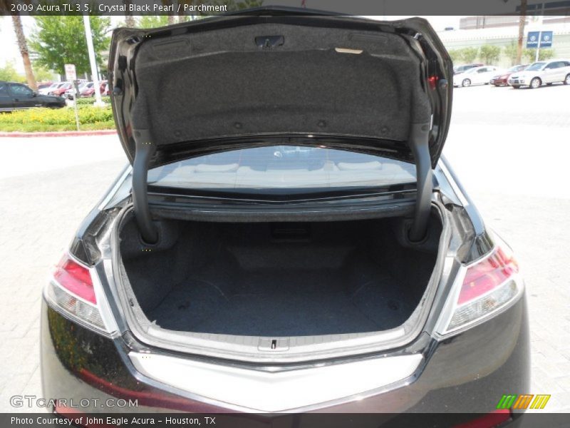 Crystal Black Pearl / Parchment 2009 Acura TL 3.5