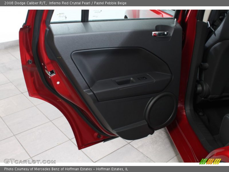 Inferno Red Crystal Pearl / Pastel Pebble Beige 2008 Dodge Caliber R/T