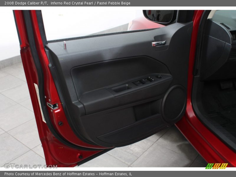 Inferno Red Crystal Pearl / Pastel Pebble Beige 2008 Dodge Caliber R/T