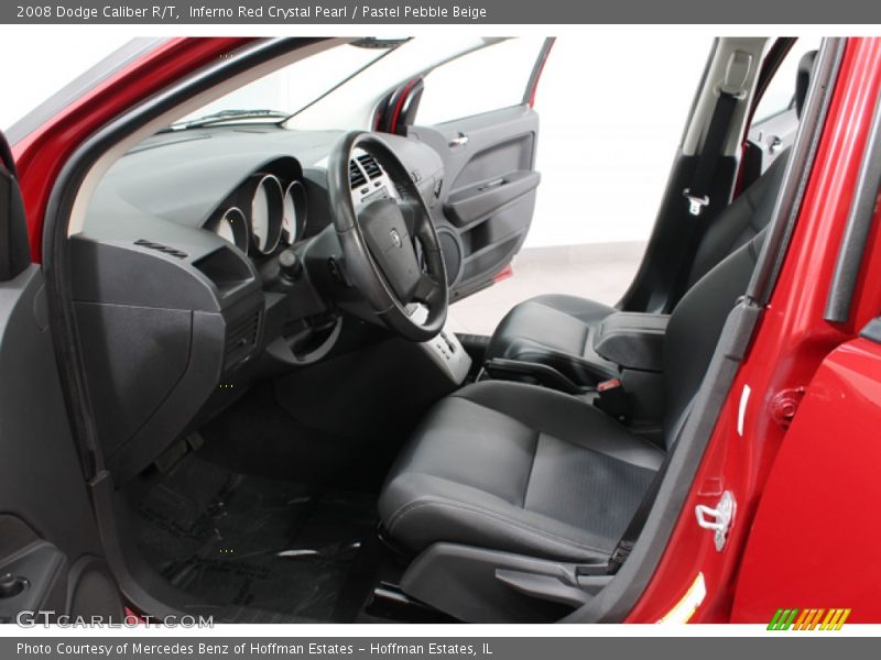 Inferno Red Crystal Pearl / Pastel Pebble Beige 2008 Dodge Caliber R/T