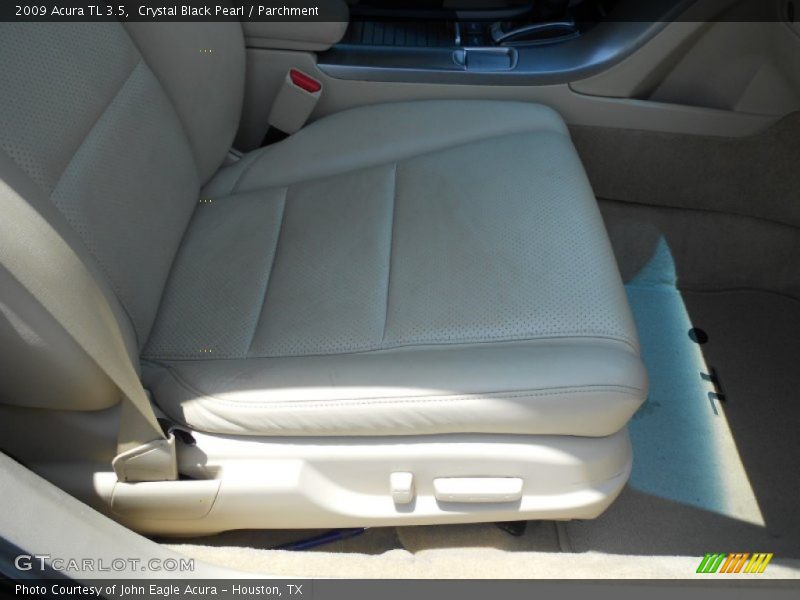 Crystal Black Pearl / Parchment 2009 Acura TL 3.5