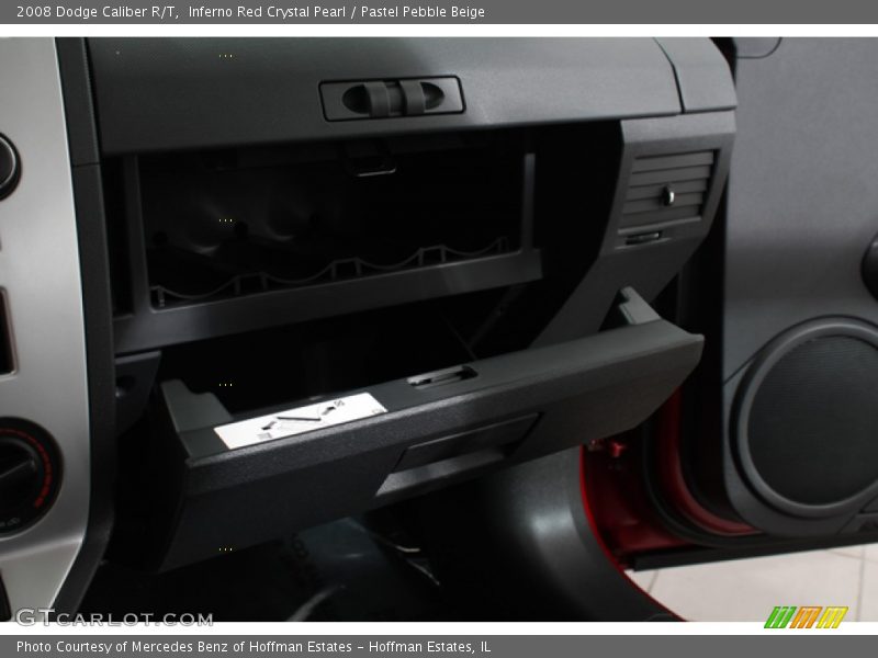 Inferno Red Crystal Pearl / Pastel Pebble Beige 2008 Dodge Caliber R/T